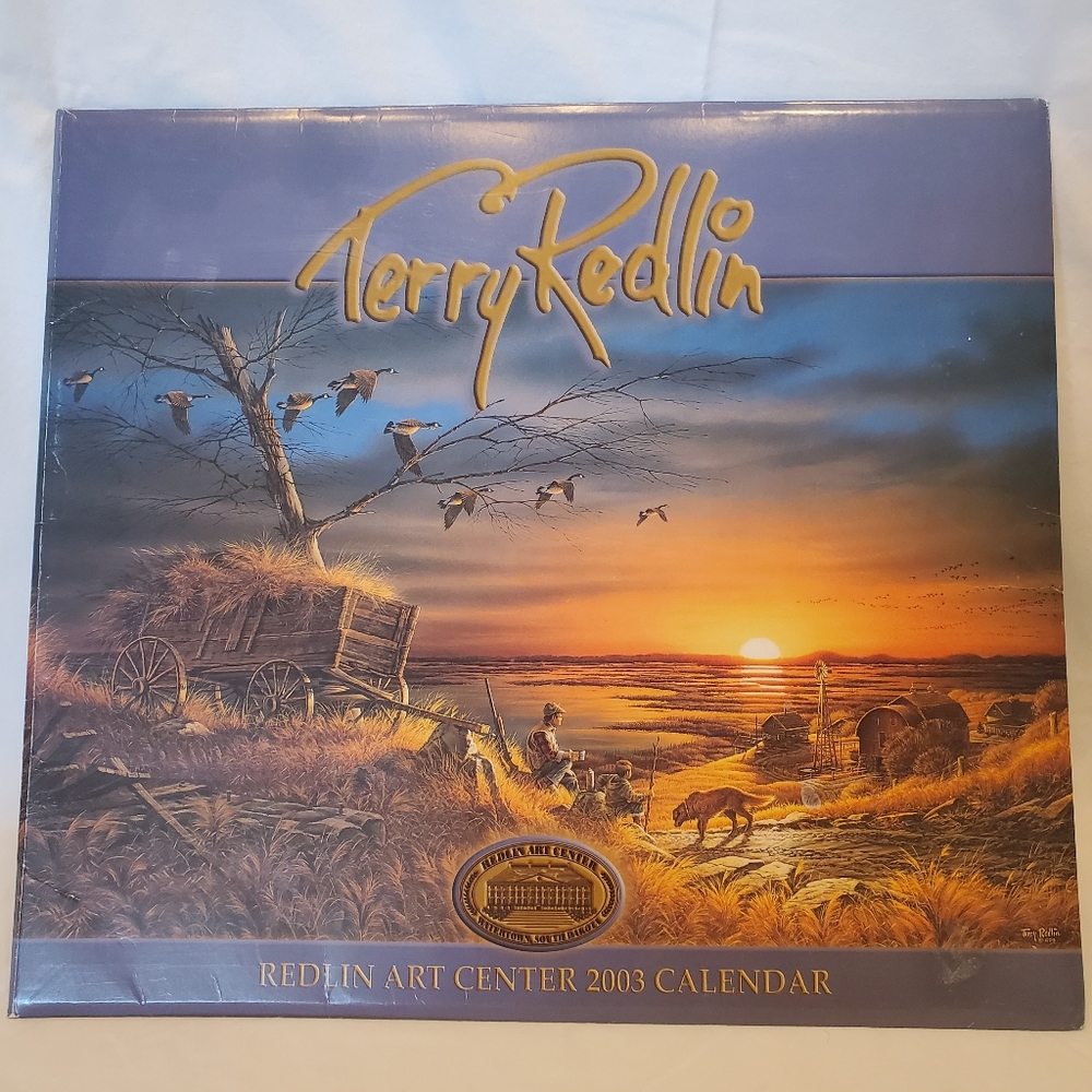 Redlin Art Center Vintage 2003 Calendar Terry Redlin Outdoor Scenes